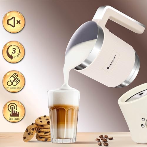 Huogary black detachable milk frother — photo 4