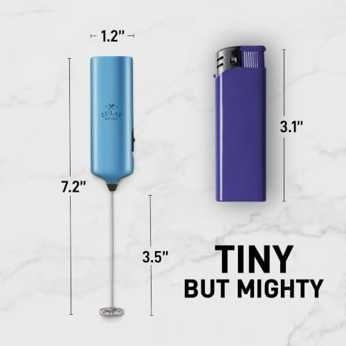Pocket size mini frother wand for lattes — photo 5