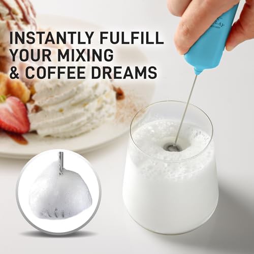 Pocket size mini frother detachable whisk — photo 3