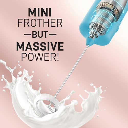 Pocket size mini frother detachable whisk — photo 4