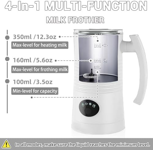 Electric four in one milk steamer and warmer — photo 4