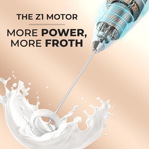 Cotton candy handheld frother with Z1 motor — photo 3