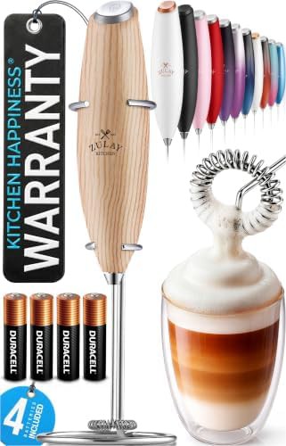 Maple finish handheld whisk with z1 motor