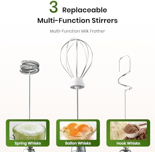 Silver frother wand with 14oz pitcher set — photo 4