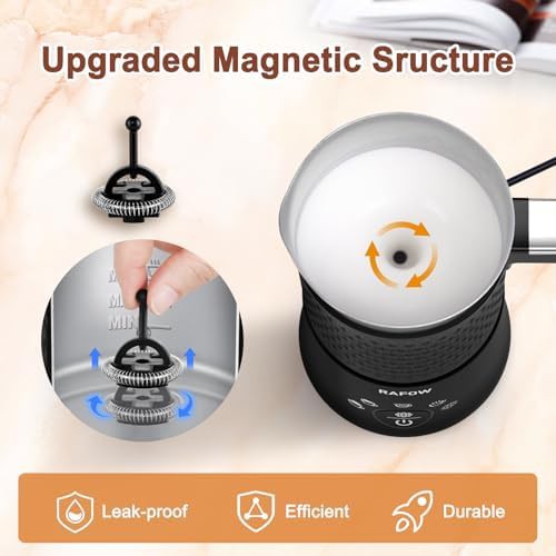 Silent automatic milk warmer and foamer 350ml — photo 5