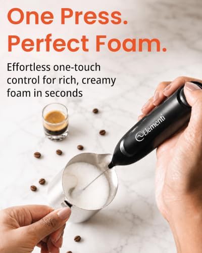 High speed black electric frother wand — photo 5