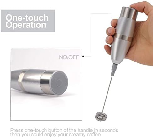 Battery operated stainless steel handheld mixer — photo 5