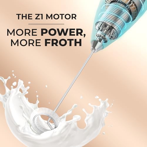 Fresh mint handheld whisk with Z1 motor — photo 3