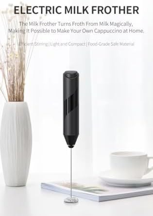 Mini Portable Electric Coffee Foamer Beater — photo 3