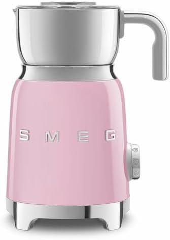 Retro Style Pink Induction Milk Frother — photo 4