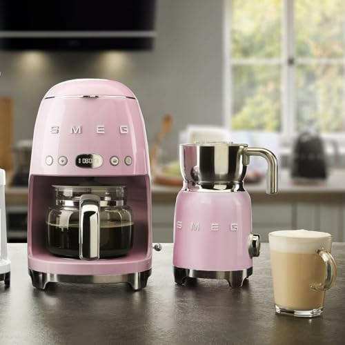 Retro Style Pink Induction Milk Frother — photo 5