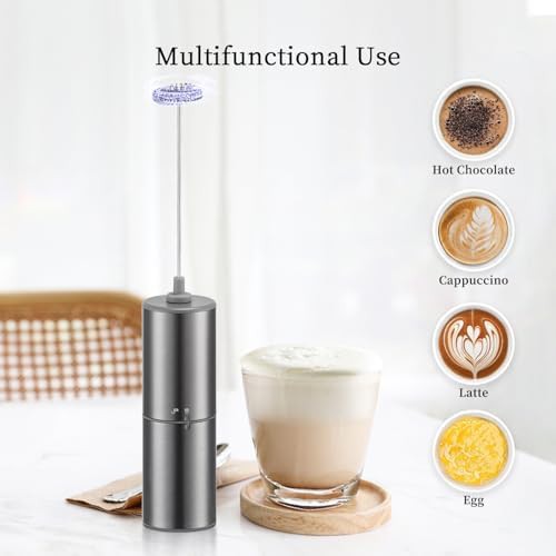 Gunmetal High Speed Stainless Steel Frother — photo 5