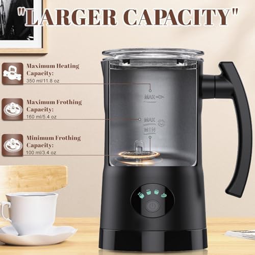 Black temperature control steamer 350ml capacity — photo 5