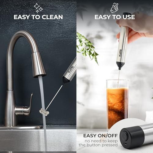High Speed Rechargeable Frother with Dual Whisks — photo 4