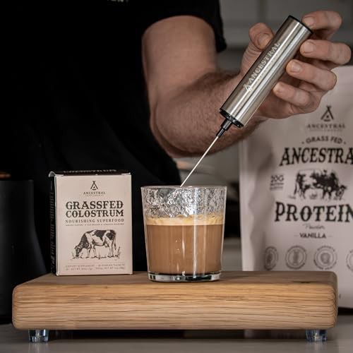 Stainless steel two speed rechargeable frother wand — photo 5