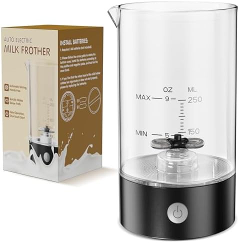 Black Battery Powered Handheld Free Foamer