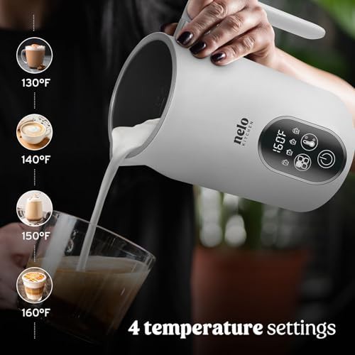 White Digital Four in One Frother — photo 3