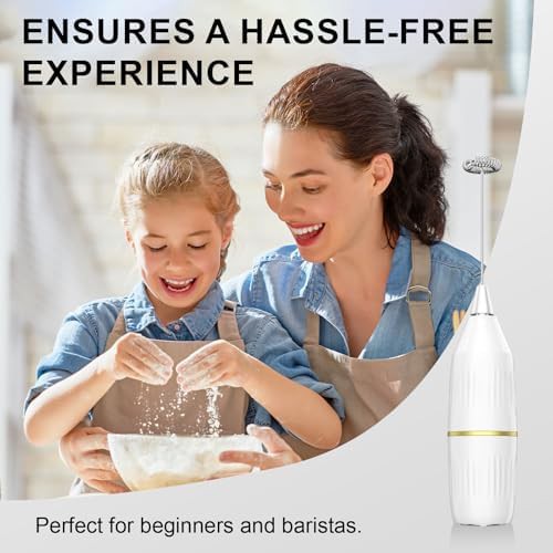 Battery operated handheld matcha whisk two pack — photo 4