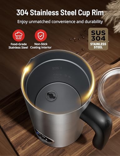 Electric milk steamer for hot chocolate — photo 4