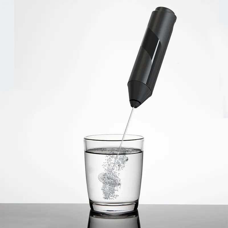 Handheld espresso mixer with storage stand — photo 3