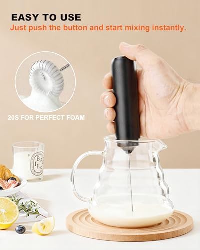 Soenglyun rechargeable handheld foam maker in black — photo 4