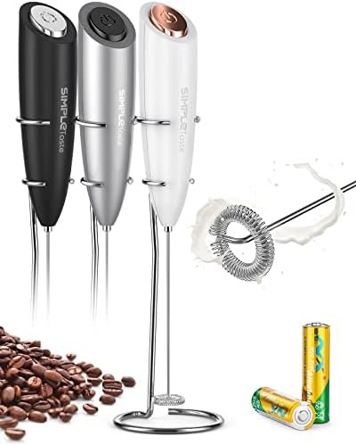 Battery operated electric foam maker