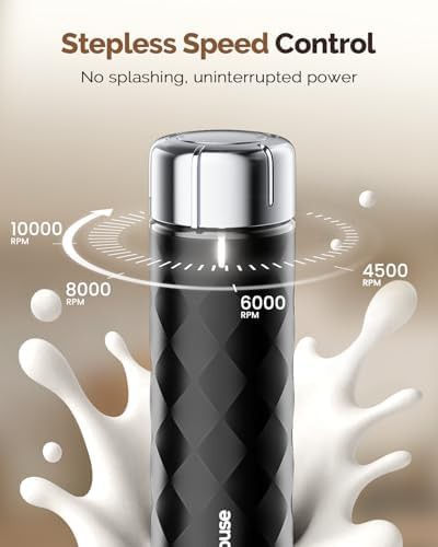 LunaFro 2.0 rechargeable stepless speed mixer — photo 3