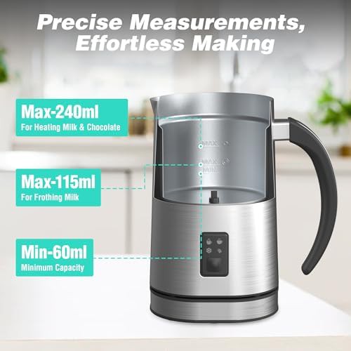 Automatic Four in One Milk Steamer and Frother — photo 4