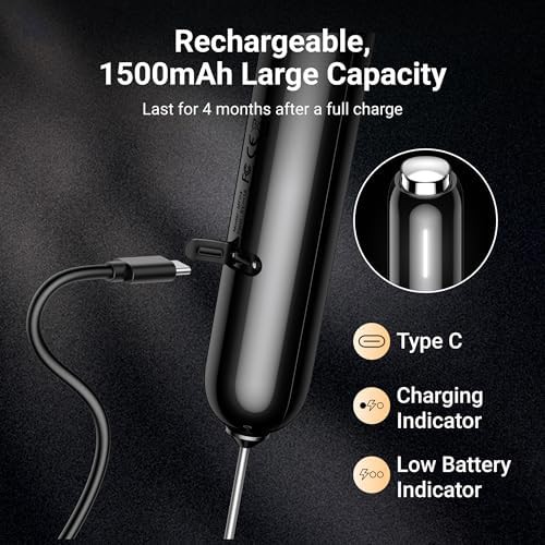 Rechargeable Handheld Frother with Double Whisk — photo 3