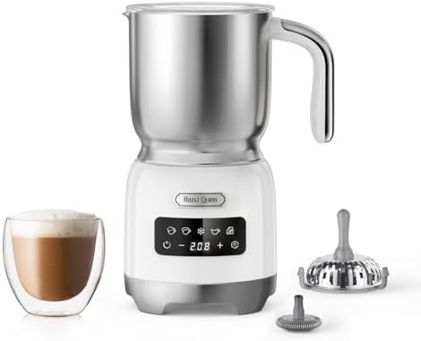 Pearl White Temperature Control Frother