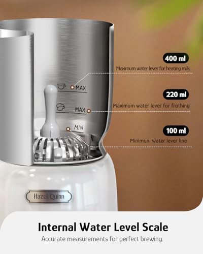 Pearl White Temperature Control Frother — photo 5