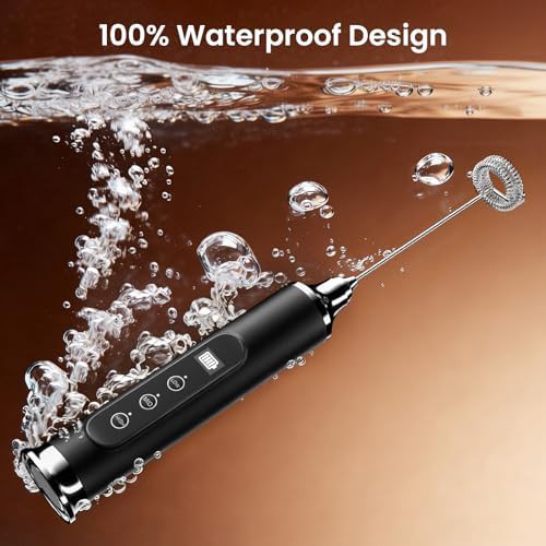 Waterproof handheld drink mixer wand — photo 4