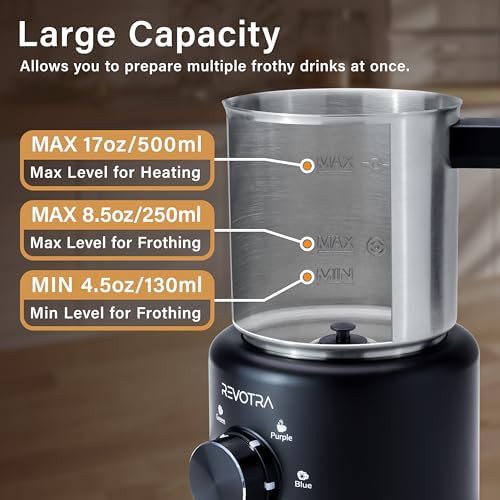 Stainless Steel 500ml Electric Foam Maker — photo 4