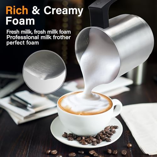 Stainless Steel 500ml Electric Foam Maker — photo 5