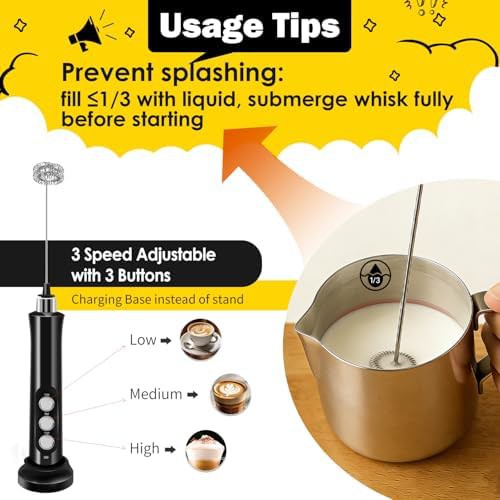 Rechargeable three speed mixer with base — photo 3