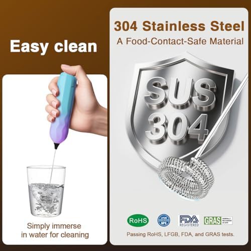 Double whisk stainless steel with stand — photo 4