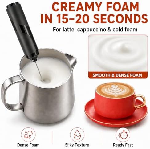 Portable Travel Handheld Milk Frother — photo 3