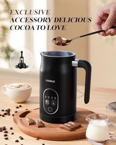 Black Automatic Four in One Milk Steamer — photo 3