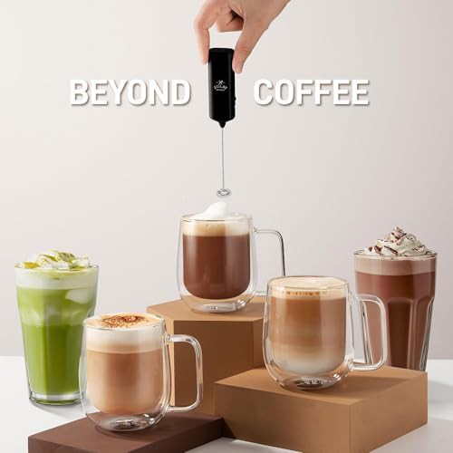 Mini and mighty black pocket size frother — photo 3