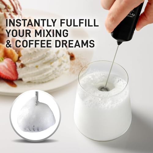 Mini and mighty black pocket size frother — photo 4