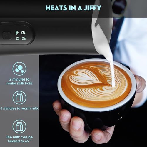 Automatic four in one milk steamer and frother — photo 4