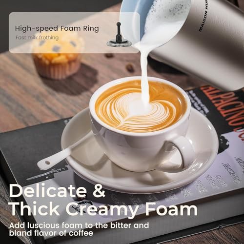 Fast heating 6-in-1 electric milk frother — photo 3