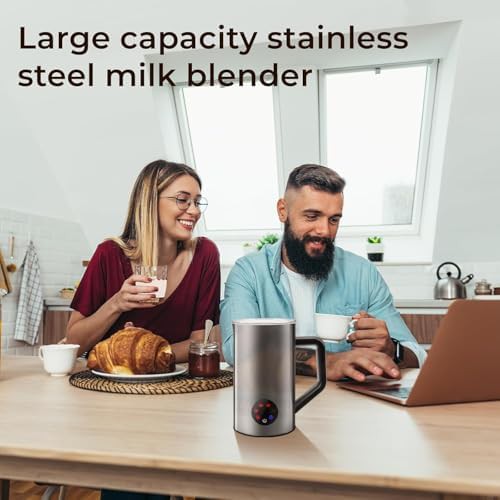 Fast heating 6-in-1 electric milk frother — photo 5