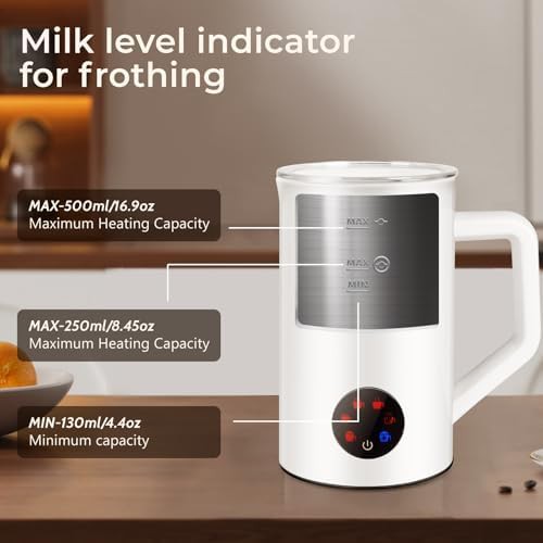 Stainless steel 6-in-1 milk steamer 20oz — photo 4