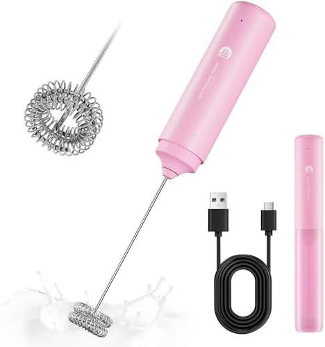 Portable travel rechargeable drink mixer