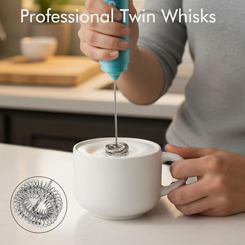 Dual spring rechargeable electric frother — photo 3