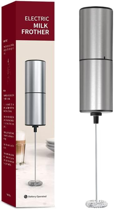 Stainless Steel Hand Frother with Stand — photo 5