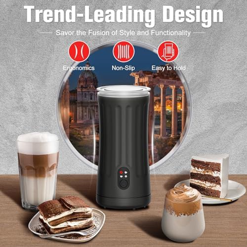 Cookswift black 4 in 1 milk steamer — photo 4