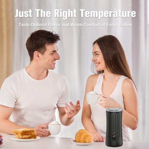 Cookswift black 4 in 1 milk steamer — photo 5