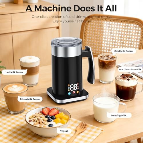 Six in one automatic electric milk steamer — photo 3